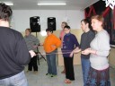 Uczestnicy brali udział w ćwiczeniach indywidualnych i grupowych