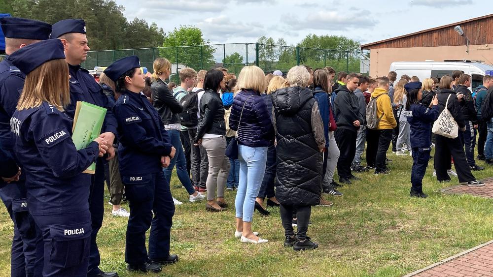 Zdjęcie galerii artykułu:  - I Powiatowy Piknik Prewencyjny zorganizowany był przez Komendę Miejską Policji w Ostrołęce