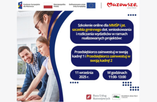 Zdjęcie artykułu Szkolenie on-line dla przedsiębiorców i gmin!