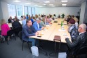 Dyrekcja Wojewódzkiego Urzędu Pracy w Warszawie wraz z pracownikami Wojewódzkiego Urzędu Pracy na spotkaniu z Dyrektorami Powiatowych Urzędów Pracy.