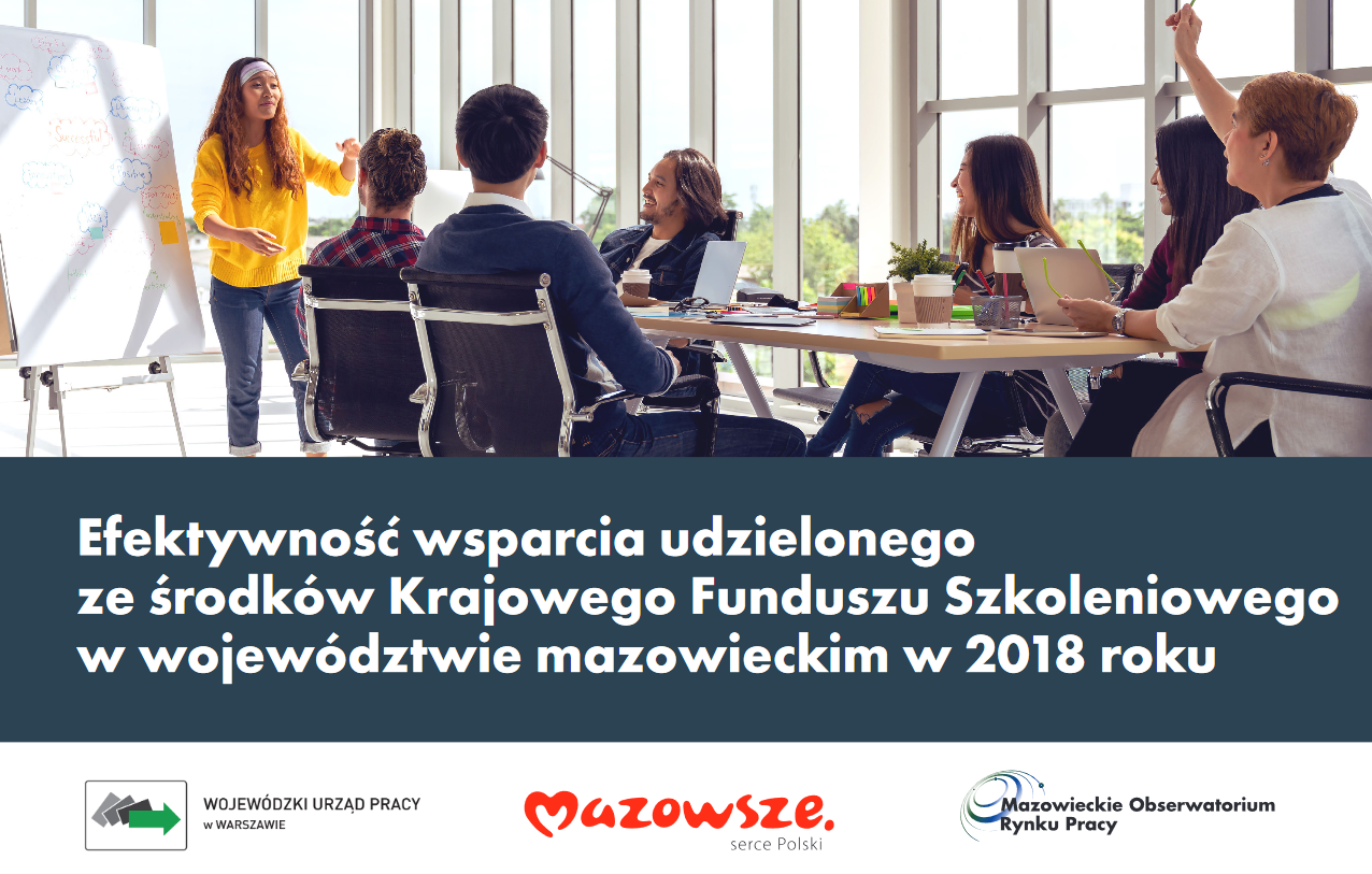 Obrazek dla: Badanie efektywności wsparcia udzielanego w ramach KFS w województwie mazowieckim w 2018 roku