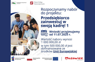 Zdjęcie artykułu W lipcu odbędzie się nabór na dofinansowanie szkoleń i doradztwa z BUR dla przedsiębiorców z Warszawy i okolic