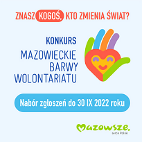 Zdjęcie artykułu Ruszyła XII edycja konkursu Mazowieckie Barwy Wolontariatu