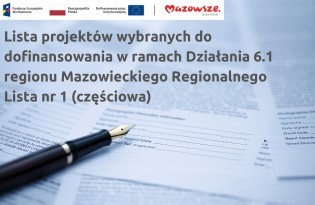 Zdjęcie artykułu Lista projektów wybranych do dofinansowania dla RMR w ramach Działania 6.1 FEM 2021 - 2027