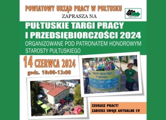 Zdjęcie artykułu Ciechanowska filia WUP na Targach Pracy i Przedsiębiorczości w Pułtusku