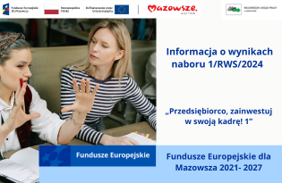 Zdjęcie artykułu Informacja o wynikach naboru 1/RWS/2024