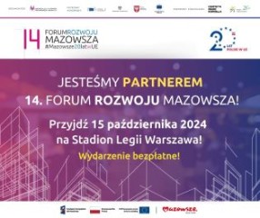 Zdjęcie artykułu 14. Forum Rozwoju Mazowsza