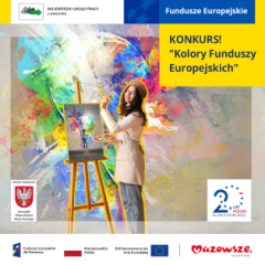 Zdjęcie artykułu Konkurs plastyczny „Kolory Funduszy Europejskich”