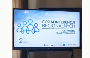 Zdjęcie artykułu Udział naszych pracowników w konferencjach regionalnych